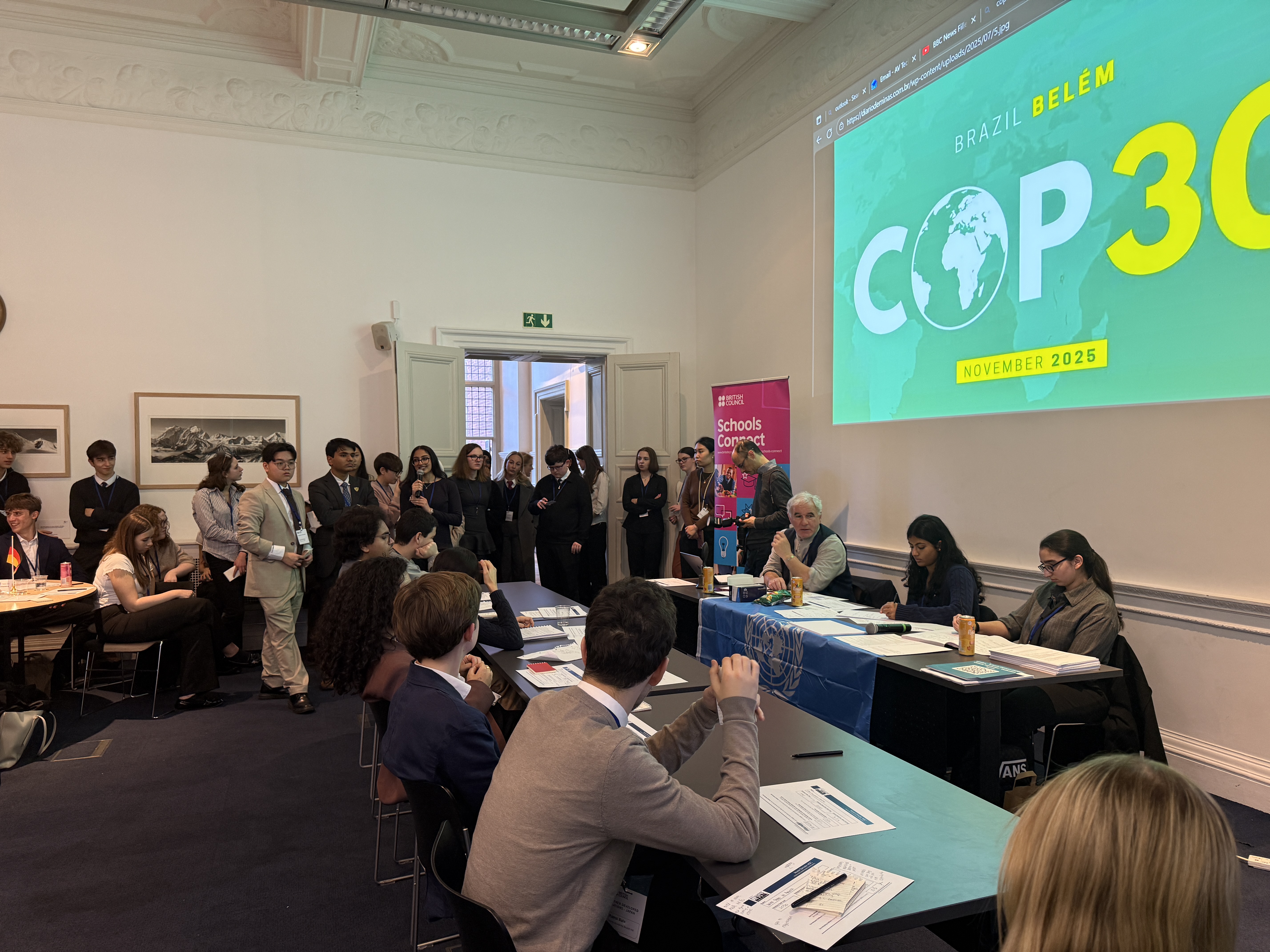 United Learning Sixth Form Pupils Take on Global Climate Challenges at COP30 Simulation 