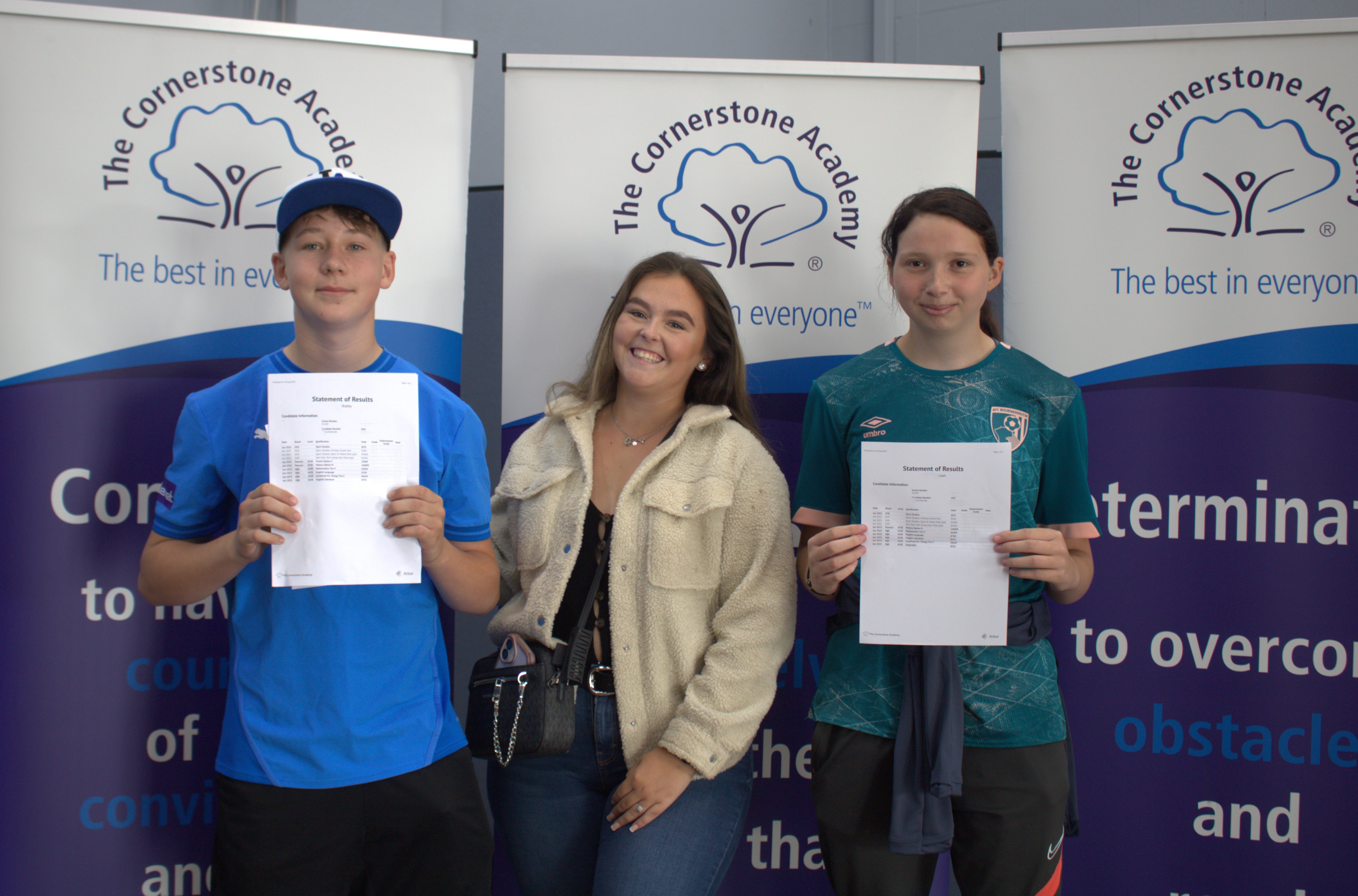 Amazing Feeling for Cornerstone's Year 11s on GCSE Results Day